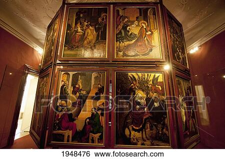 Stock Photograph - Altar by Joerg Breu the Elder on display at the Stift Melk Benedictine Monastery, Lower Austria, Austria. Fotosearch