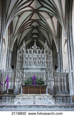 Altar In Bristol Cathedral; Bristol Avon England View Large Photo Image Stock Image - Altar In Bristol Cathedral; Bristol Avon England. Fotosearch