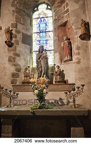 Altar In Church St-Pierre, The Parish Church Of Mont-Saint-Michel, France View Large Photo Image Stock Photograph - Altar In Church St-Pierre, The Parish Church Of Mont-Saint-Michel, France. Fotosearch