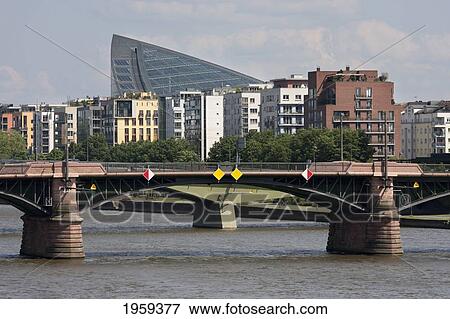 Alte Brucke Bridge Over The Main River In Frankfurt Am Main, Germany View Large Photo Image Stock Photo - Alte Brucke Bridge Over The Main River In Frankfurt Am Main, Germany. Fotosearch