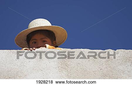 Amaryan Girl Peeking From Behind Wall View Large Photo Image Stock Photo - Amaryan Girl Peeking From Behind Wall. Fotosearch