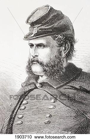 Ambrose Everett Burnside, 1824- 1881. Union General In American Civil War. From El Museo Universal, Published Madrid 1862. View Large Photo Image Stock Image - Ambrose Everett Burnside, 1824- 1881. Union General In American Civil War. From El Museo Universal, Published Madrid 1862.. Fotosearch