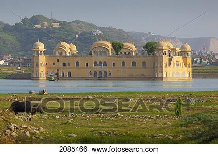 Stock Photograph - Amer Fort; Jaipur Rajasthan India. Fotosearch