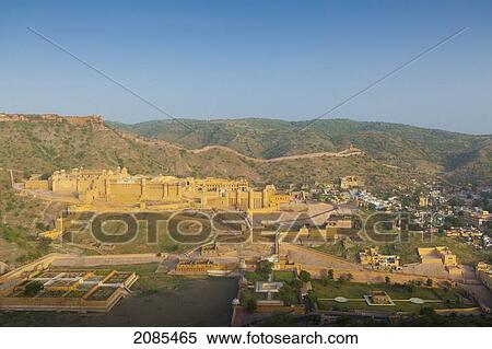 Amer Fort; Jaipur Rajasthan India View Large Photo Image Stock Photography - Amer Fort; Jaipur Rajasthan India. Fotosearch