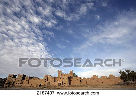 Amerdihl Kasbah In Skoura Oasis Dades Valley Morocco View Large Photo Image Stock Photo - Amerdihl Kasbah In Skoura Oasis Dades Valley Morocco. Fotosearch