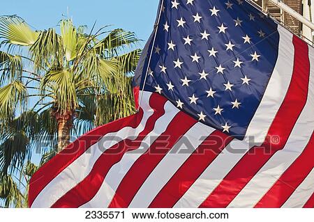 American Flag; California, Usa View Large Photo Image Stock Image - American Flag; California, Usa. Fotosearch