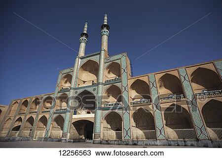 Amir Chaqmaq; Yazd, Iran View Large Photo Image Stock Image - Amir Chaqmaq; Yazd, Iran. Fotosearch