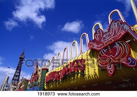 Stock Image - Amusements Sign. Fotosearch