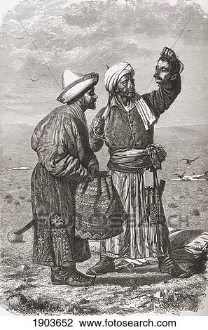 An Afghan Soldier Holding The Severed Head Of His Enemy In The 19Th Century. From El Mundo En La Mano Published 1878. View Large Photo Image Stock Image - An Afghan Soldier Holding The Severed Head Of His Enemy In The 19Th Century. From El Mundo En La Mano Published 1878.. Fotosearch
