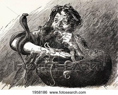 An Egyptian Dervish In The 19Th Century, Eating Scorpions. From El Mundo Ilustrado, Published Barcelona, 1880. View Large Photo Image Stock Photograph - An Egyptian Dervish In The 19Th Century, Eating Scorpions. From El Mundo Ilustrado, Published Barcelona, 1880.. Fotosearch