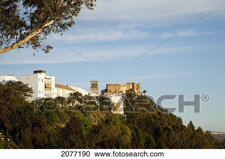 An Old Castle; Arcos De La Frontera Andalusia Spain View Large Photo Image Stock Image - An Old Castle; Arcos De La Frontera Andalusia Spain. Fotosearch