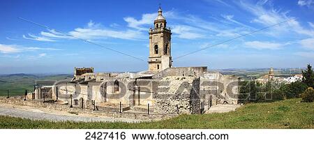 An old church building with bell tower; Medina Sidonia, Andalusia, Spain View Large Photo Image Stock Photograph - An old church building with bell tower; Medina Sidonia, Andalusia, Spain. Fotosearch