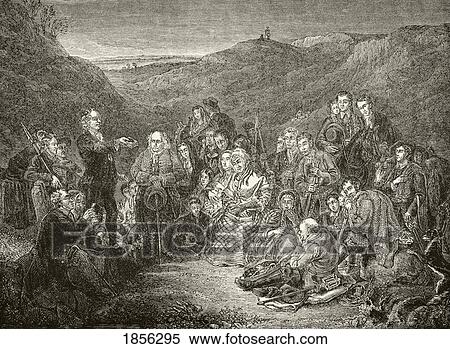 An Open Air Meeting Of Scottish Covenanters. From The National And Domestic History Of England By William Aubrey Published London Circa 1890 View Large Photo Image Stock Photography - An Open Air Meeting Of Scottish Covenanters. From The National And Domestic History Of England By William Aubrey Published London Circa 1890. Fotosearch