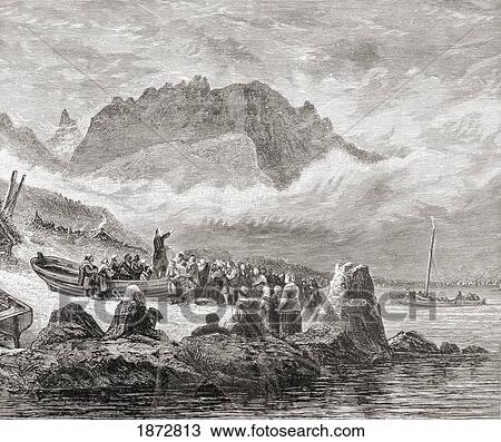 An Open Air Religious Service On The Isle Of Skye, Inner Hebrides Of Scotland. From The Book Scottish Pictures Drawn With Pen And Pencil By Samuel G. Green Published 1886. View Large Photo Image Stock Image - An Open Air Religious Service On The Isle Of Skye, Inner Hebrides Of Scotland. From The Book Scottish Pictures Drawn With Pen And Pencil By Samuel G. Green Published 1886.. Fotosearch