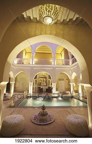 Anayela Riad With Swimming Pool View Large Photo Image Picture - Anayela Riad With Swimming Pool. Fotosearch