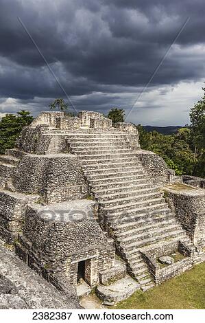 Ancient Mayan ruins of Caracol; Belize View Large Photo Image Stock Photo - Ancient Mayan ruins of Caracol; Belize. Fotosearch