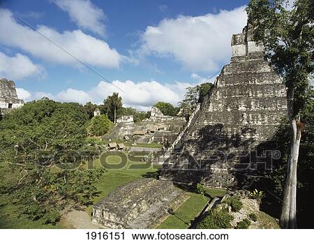 Stock Image - Ancient Mayan Ruins. Fotosearch
