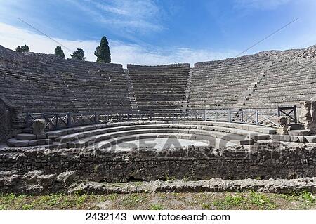 Ancient Roman ruins of an amphitheatre; Pompei, Italy View Large Photo Image Stock Image - Ancient Roman ruins of an amphitheatre; Pompei, Italy. Fotosearch