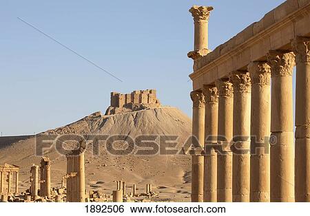 Stock Photograph - Ancient Ruins Of Palmyra. Fotosearch