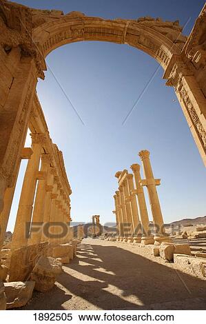 Stock Photography - Ancient Ruins Of Palmyra. Fotosearch