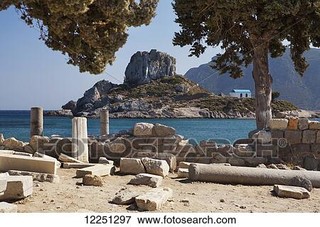 Ancient ruins on the Island of Kos; Kefalos, Greece View Large Photo Image Stock Photo - Ancient ruins on the Island of Kos; Kefalos, Greece. Fotosearch