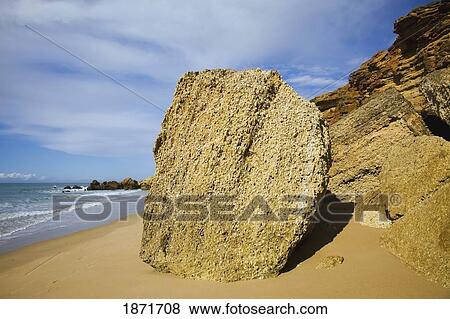 Andalusia, Spain; A Beach Near Chiclana View Large Photo Image Stock Photo - Andalusia, Spain; A Beach Near Chiclana. Fotosearch