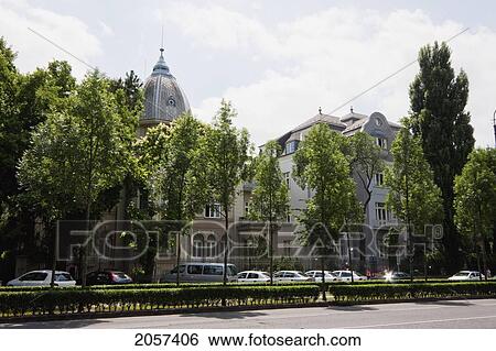 Stock Photograph - Andrassy Avenue, Budapest, Hungary. Fotosearch