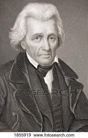 Andrew Jackson 1767 - 1845. 7Th President Of The United States Of America. From The Book Gallery Of Historical Portraits Published C. 1880. View Large Photo Image Stock Photo - Andrew Jackson 1767 - 1845. 7Th President Of The United States Of America. From The Book Gallery Of Historical Portraits Published C. 1880.. Fotosearch