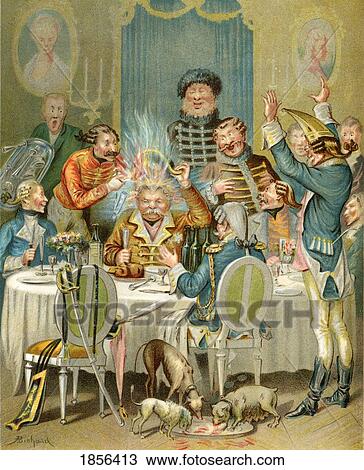 Anecdote Of A Russian General's Head Illustration By Alphonse Adolf Bichard From The Book The Adventures Of Baron Munchausen Published C1886 View Large Photo Image Stock Image - Anecdote Of A Russian General's Head Illustration By Alphonse Adolf Bichard From The Book The Adventures Of Baron Munchausen Published C1886. Fotosearch