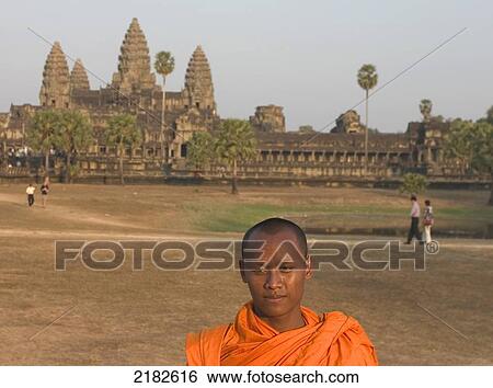 Stock Photograph - Angkor Wat Cambodia. Fotosearch