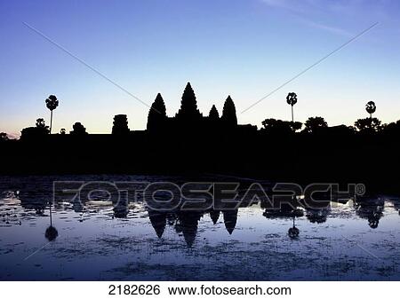 Angkor Wat Cambodia View Large Photo Image Stock Photograph - Angkor Wat Cambodia. Fotosearch