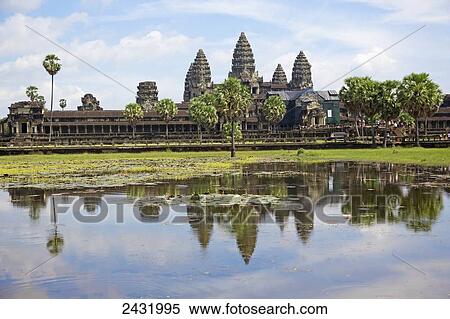 Stock Photography - Angkor Wat; Cambodia. Fotosearch