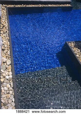 Angular Swimming Pool, Close Up View Large Photo Image Stock Image - Angular Swimming Pool, Close Up. Fotosearch