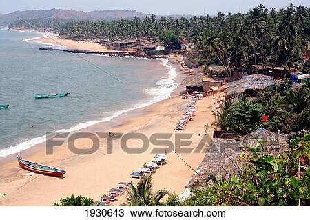 Stock Image - Anjuna Beach. Goa State, India, Asia. ÃƒÆ’Ã…Â . Fotosearch