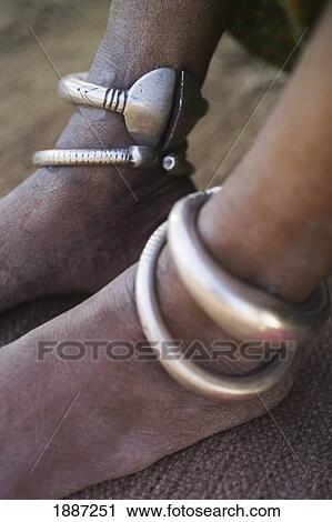 Anklets On Rajasthani Woman, Close Up View Large Photo Image Stock Image - Anklets On Rajasthani Woman, Close Up. Fotosearch