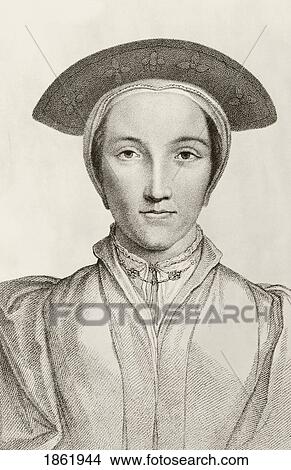 Picture - Anne Of Cleves 1515 To 1557. Fourth Wife Of Henry Viii Of England. Fotosearch