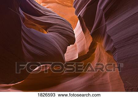 Antelope Canyon, Page, Arizona, Usa; Abstract Rock Formations View Large Photo Image Stock Image - Antelope Canyon, Page, Arizona, Usa; Abstract Rock Formations. Fotosearch