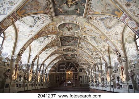 Stock Photo - Antiquarium Built By Duke Albrecht V At The Residence, Munich, Bavaria, Germany. Fotosearch