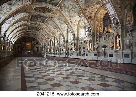 Stock Photography - Antiquarium Built By Duke Albrecht V At The Residence, Munich, Bavaria, Germany. Fotosearch