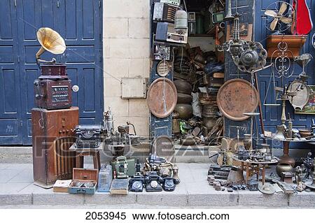 Antique Store At Khan Al-Khalili Bazaar, Cairo, Al Qahirah, Egypt View Large Photo Image Stock Photography - Antique Store At Khan Al-Khalili Bazaar, Cairo, Al Qahirah, Egypt. Fotosearch