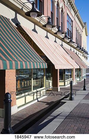 Stock Photo - Antique Stores; Calgary, Alberta, Canada. Fotosearch