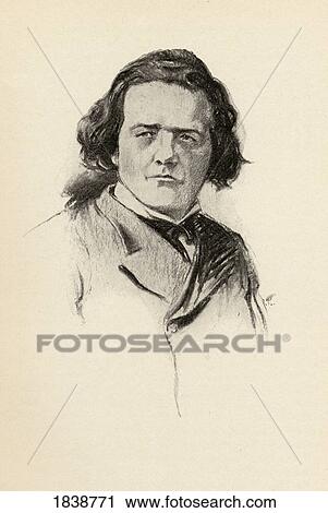 Anton Rubinstein, 1830-1894. Russian Pianist, Composer And Conductor. Portrait By Chase Emerson. American Artist 1874-1922 View Large Photo Image Stock Image - Anton Rubinstein, 1830-1894. Russian Pianist, Composer And Conductor. Portrait By Chase Emerson. American Artist 1874-1922. Fotosearch