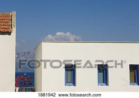 Stock Image - Apartment At Resort On Lefkas.. Fotosearch