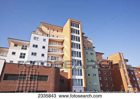 Apartments; Poole, Dorset, England, United Kingdom View Large Photo Image Stock Image - Apartments; Poole, Dorset, England, United Kingdom. Fotosearch