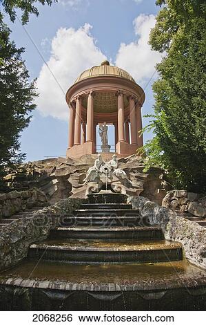 Apollo Temple At Shwetzingen Castle; Schwetzingen Baden-Wurtenburg Germany View Large Photo Image Stock Photograph - Apollo Temple At Shwetzingen Castle; Schwetzingen Baden-Wurtenburg Germany. Fotosearch
