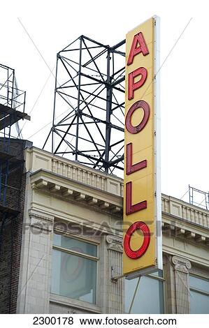 Apollo Theater In Harlem, Manhattan, New York, Usa View Large Photo Image Stock Photo - Apollo Theater In Harlem, Manhattan, New York, Usa. Fotosearch