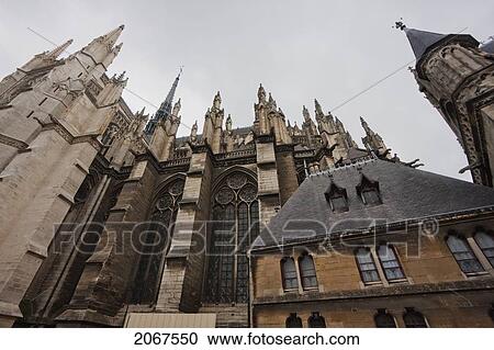 Apse Of Notre-Dame D'amiens Cathedral, Amiens, Somme, France View Large Photo Image Stock Image - Apse Of Notre-Dame D'amiens Cathedral, Amiens, Somme, France. Fotosearch