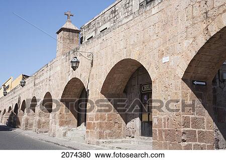 Aqueduct, Morelia, Michoac View Large Photo Image Stock Image - Aqueduct, Morelia, Michoac. Fotosearch