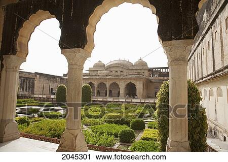 Aram Bagh (Pleasure Garden), Amber Fort, Rajasthan, India View Large Photo Image Stock Image - Aram Bagh (Pleasure Garden), Amber Fort, Rajasthan, India. Fotosearch