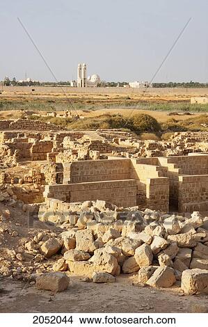 Archaeological Remains Of The Christian Holy City Built Over The Tomb Of The Martyr Menas Of Alexandria, Abu Mena, Egypt View Large Photo Image Picture - Archaeological Remains Of The Christian Holy City Built Over The Tomb Of The Martyr Menas Of Alexandria, Abu Mena, Egypt. Fotosearch